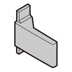 FD30-HASC アウトセットサイドカバー 左右各１ヶ入