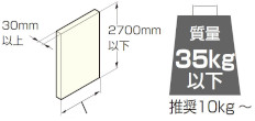 質量35kg以下 推奨10kgから