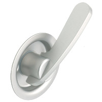 KLD L1 両面レバー錠 ケース鎌錠 レバータイプ シルバー バックセット30mm