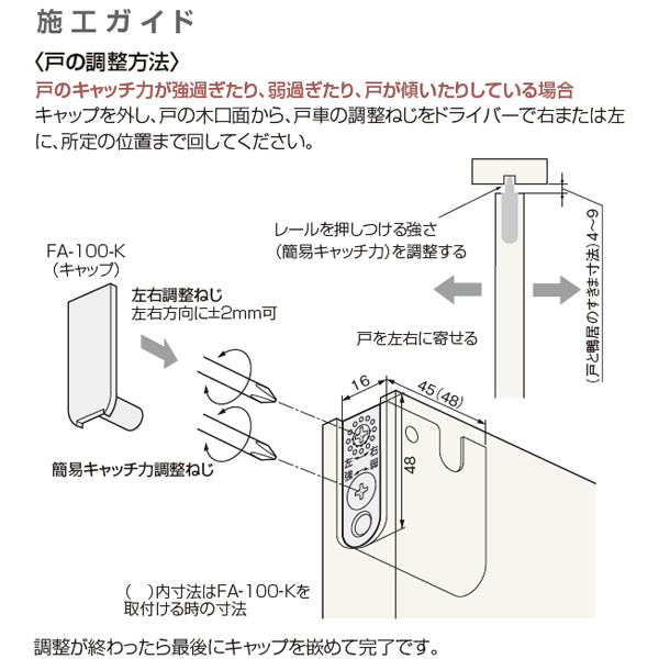 アトムFA-930-Y調整ガイド