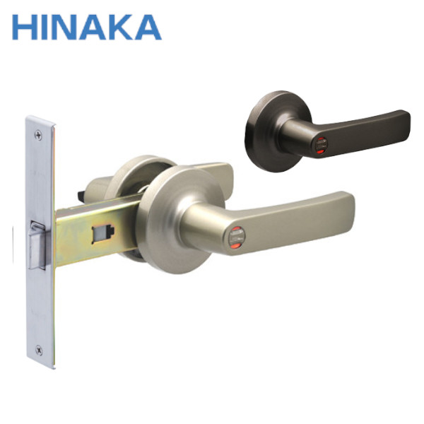 HINAKA/日中製作所 CHL-123-W 表示錠 細形ケース取替錠 レバーハンドル