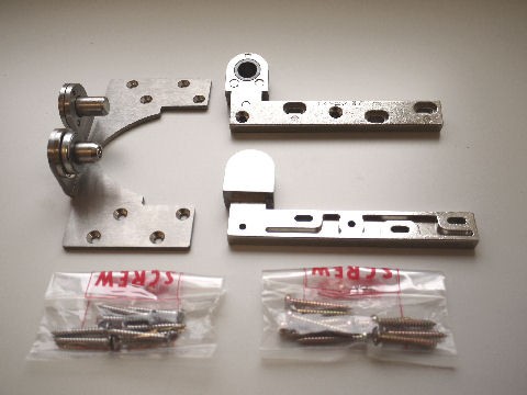 ニュースター 木製枠木製ドア用ピポットヒンジ 7N シルバー ニュースター 木製枠木製ドア用ピポットヒンジ 7N シルバー