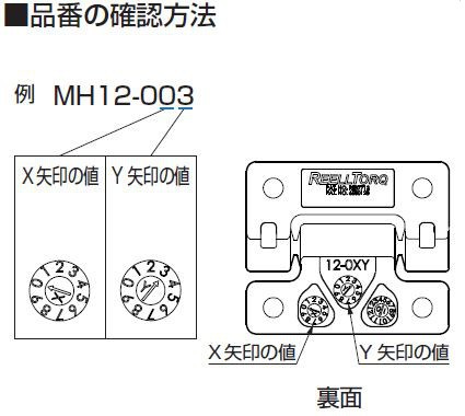 トルクヒンジ MH12型