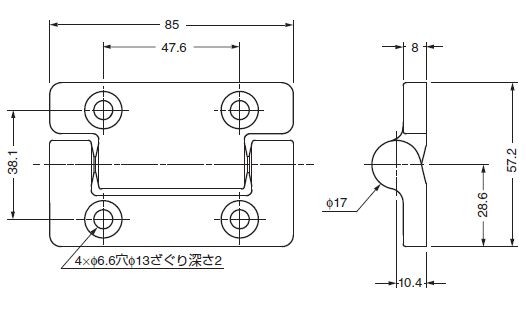 トルクヒンジ MH15型