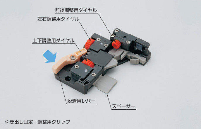 スガツネ工業/ランプ アンダーマウント型レール 2020 セルフ＆ソフト