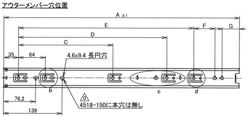 毎日がバーゲンセール スガツネ製 LAMP スライドレール 4518-200<br>レールの長さは200ミリです <br>左右1組セット 