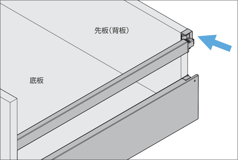 LAMP ボックス型レール用ギャラリーバー