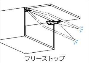 ARN-3型 オリンピアステー AILERON（エルロン） 上開き仕様 フリーストップ機能