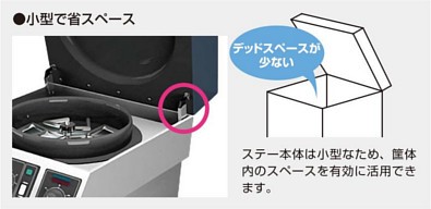 S-AT型 パワーアシストステー 小型で小スペース