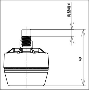 FRB型 簡易調整機能付きアジャスター 簡易調整機能