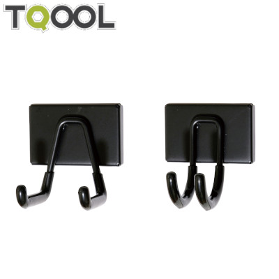 TQOOL ツールダブルマグネットフック Sサイズ 本体耐荷重3kg