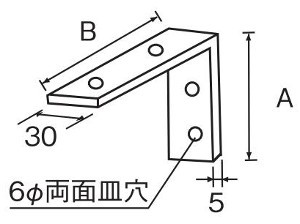 ワールドウルトラ隅金・棚受 寸法図