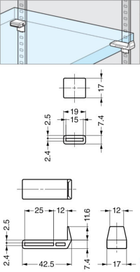 SPF-20A 棚ズレ防止棚受