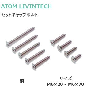 ATOM/アトム セットキャップ【ボルト】 M6