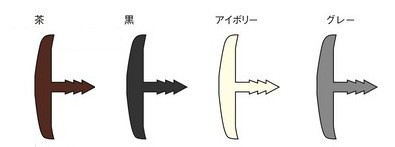 ソフトエッヂ ソフト カラーバリエーション