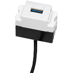 DM1-USB型 USBコネクタ 3.0 ホワイト