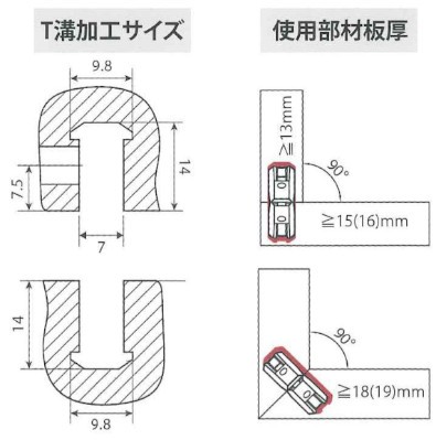 クラメックスP-14 寸法図