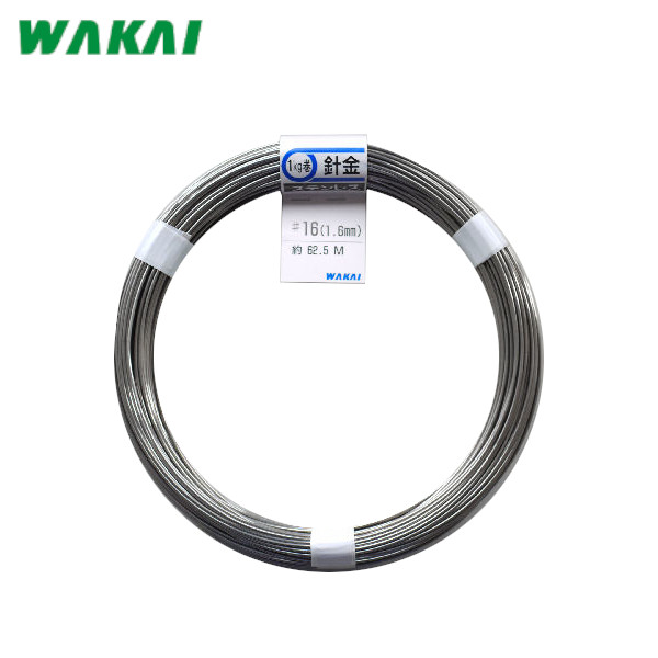 WAKAI/若井産業 ステンレス線 #16 φ1.6mm 長さ62.5m 1kg 針金