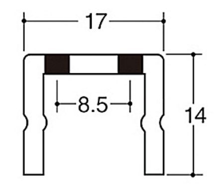 ROYAL/ロイヤル AWF-15 チャンネルサポート クローム  L=1200mm/1500mm/1820mm