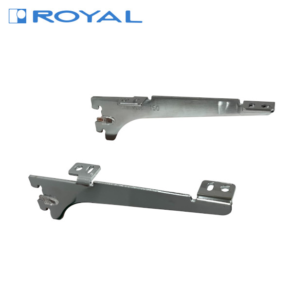ROYAL/ロイヤル R-032W・R-033W 木棚板専用水平ブラケット（Rタイプ）左右セット