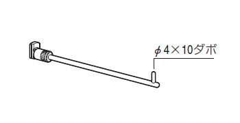 ロイヤル　BA-5R　ベビーロッド　5φ　クローム