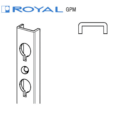 ROYAL/ロイヤル GPM 面付用けGPダボ柱 ビス止め式