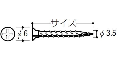 ロイヤル　SUS-CT-P　ステンレスCタッピング　1パック（50本入り）　（20mm/30mm）