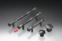 スガツネ工業/つまみハンドル王国 KTH-J048 アンティーク 鋳鉄色 家具用取手