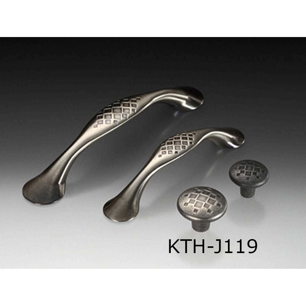 スガツネ工業/つまみハンドル王国 KTH-J119 アンティーク 錫古美 家具用つまみ