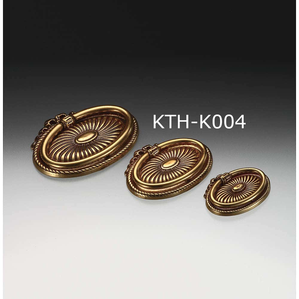 スガツネ工業/つまみハンドル王国 KTH-K004 アンティーク 赤古美 家具用取手