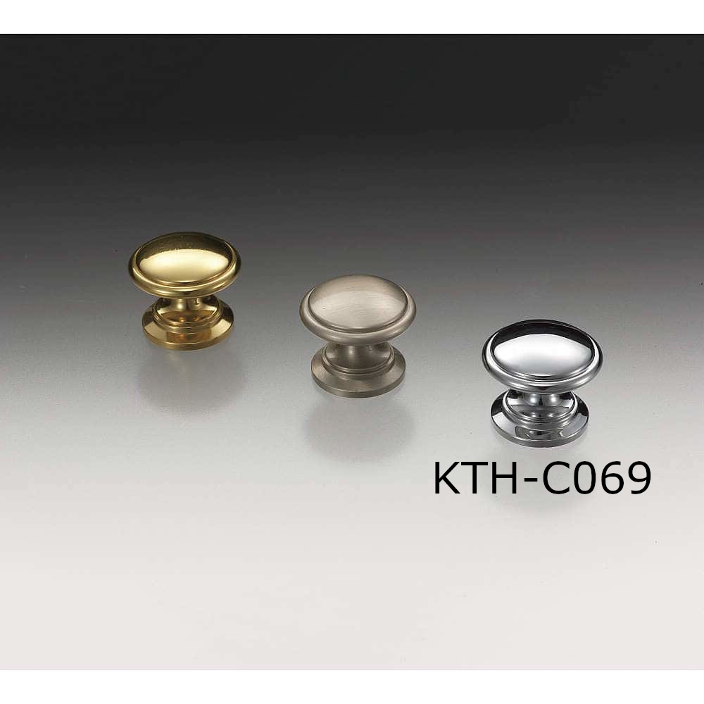 スガツネ工業/つまみハンドル王国 KTH-C069 伝統 家具用つまみ クロムめっき